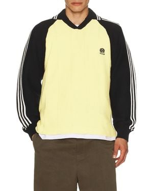 rice nine ten Knitted Goalee Sweater - Yellow