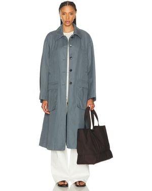 Dries Van Noten Rondero Coat - Blue