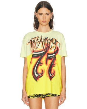 The Attico Graphic T-Shirt - Yellow