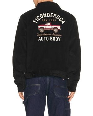 Schott Nyc Corduroy Mechanics Jacket - Black