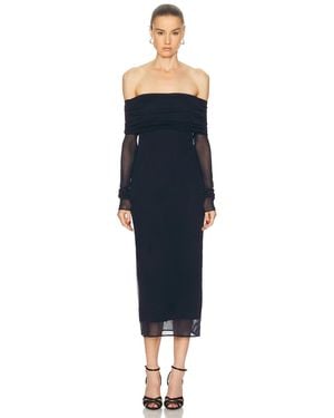 Ralph Lauren Audria Long Dress - Blue