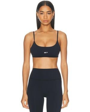 Set Active Breathe 1.0 Base Bra - Blue