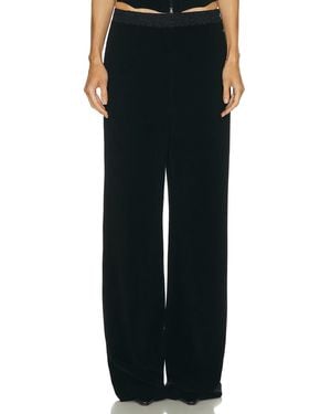 Balenciaga Lace Pajama Pant - Black