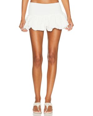 TG Botanical Boof Skirt - White
