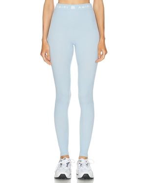 大人気★【AMIRI】LEGGING パンツ AMIRI logo-waistband Performance Leggings | Black | FARFETCH