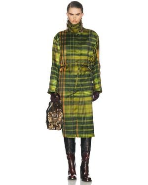 Dries Van Noten Rain Coat - Green