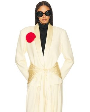 Helsa The Tux Blazer - Natural