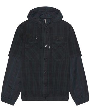 すぐ発送☆【sacai】x SPIEWAK Gonz Multi Patch Cotton Hoodie SACAI x Spiewak Men's Gonz Patch Zip Hoodie - Bergdorf Goodman