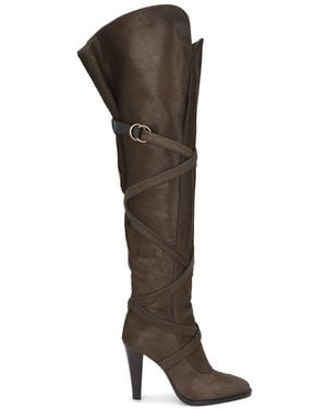 Saint Laurent Chaka Boot - Brown