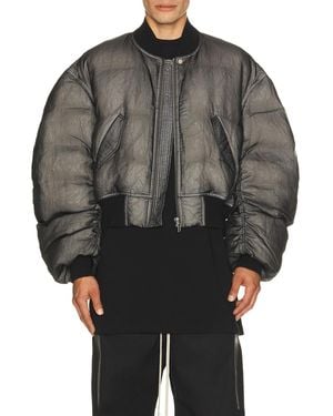 Rick Owens Secchia Flight Jacket - Black