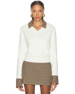 SER.O.YA Mala Sweater - White