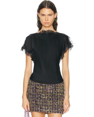A.L.C. Luna Top - Black