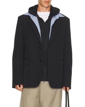 Balenciaga Hybrid Shirt Jacket - Black