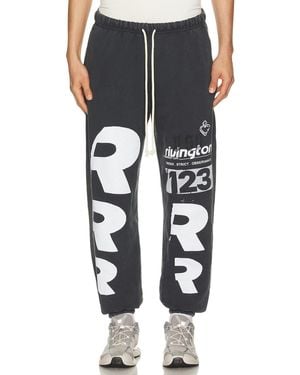 RRR123 Membership Uso Enemy Sweatpants - Black