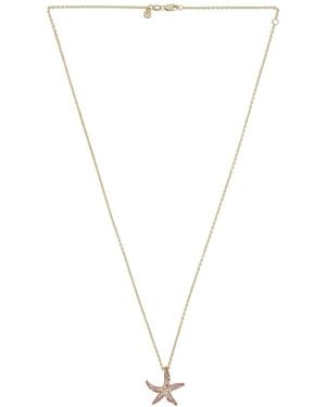 Sydney Evan Starfish Pendant Necklace - Multicolor
