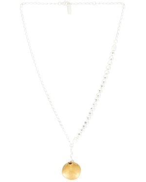 SIMUERO Una Concha En La Arena Necklace - White