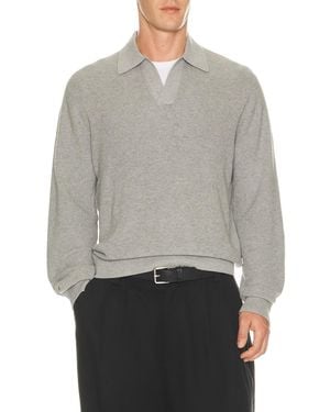 NN07 Hope Rib Knit Polo 60060 - Gray