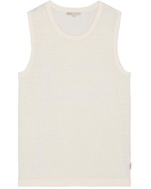 Onia Linen Sweater Tank - White