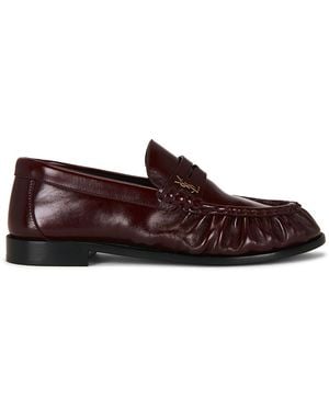 Saint Laurent Le Loafer Moccasin - Brown