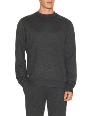 Vuori Ponto Performance Crew Pullover - Gray