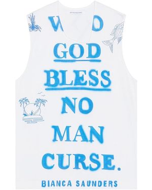 Bianca Saunders Blessed Top - Blue
