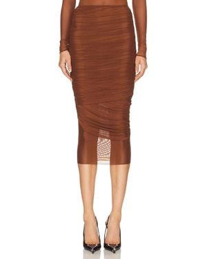 SER.O.YA Thessa Skirt - Brown