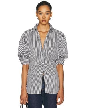 Agolde Cinch Shirt - Gray