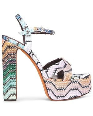 Missoni Angela Platform Sandal - Multicolor
