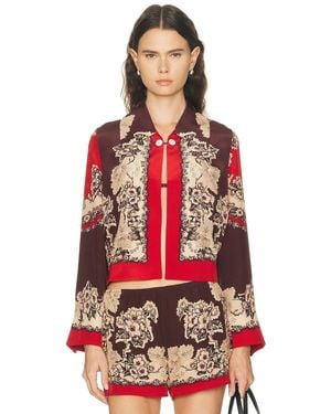 Bode Storybook Jacket - Red