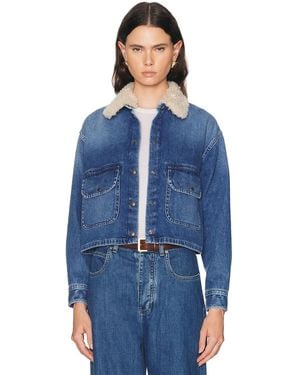 Moncler Button Up Jacket - Blue