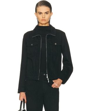 Helmut Lang Funnel Zip Jacket - Black
