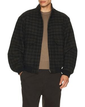 Palmes Wool Blouson - Black