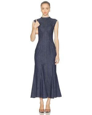 Mimchik Denim Dress - Blue