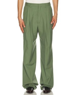 Dries Van Noten Panrom Pant - Green