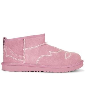 UGG Kids' Classic Ultra Mini Western Boot - Pink