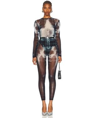 Jean Paul Gaultier Squeletor Catsuit - Black