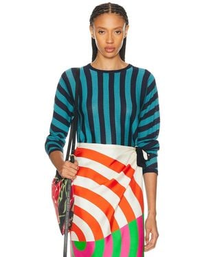 Dries Van Noten Torance Sweater - Blue