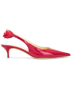 Magda Butrym Sling Back Kitten Heel - Pink