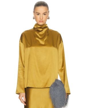 SRG Atlas Silk Top - Yellow