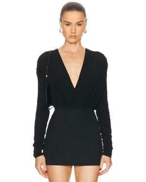 TOVE Ayah Bodysuit - Black