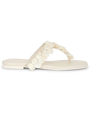 Jonathan Simkhai Elin Thong Sandal - White