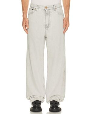 Jil Sander Denim Trouser 4 Treated Cv - White