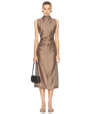 L'academie Harmi Midi Dress - Natural