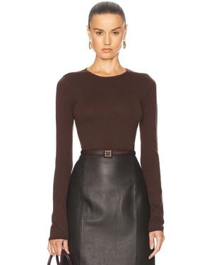 L'academie Maradona Knit Top - Brown