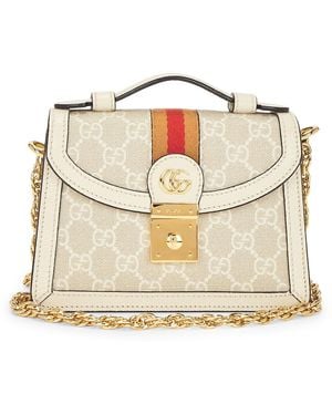 Gucci Ophidia Shoulder Bag - Natural
