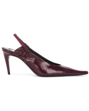 Saint Laurent Anne-Marie Pump - Purple