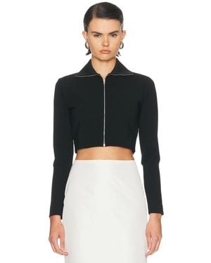 Jil Sander Zip Up Jacket - Black
