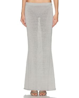 SER.O.YA Kora Maxi Skirt - Gray
