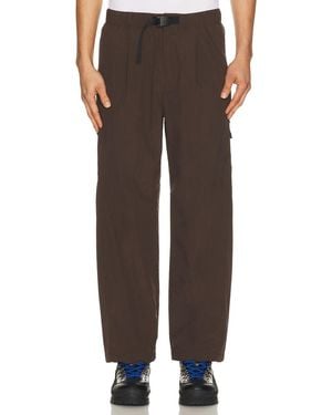 Snow Peak Nylon Double Rip Pants - Brown