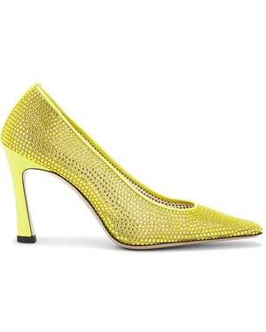 The Attico Juno 95M Pump - Yellow